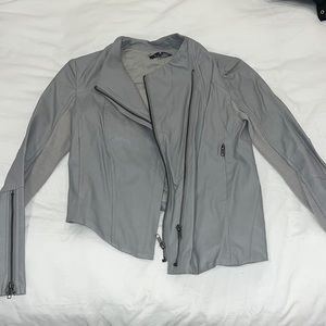 Faux leather Moto jacket